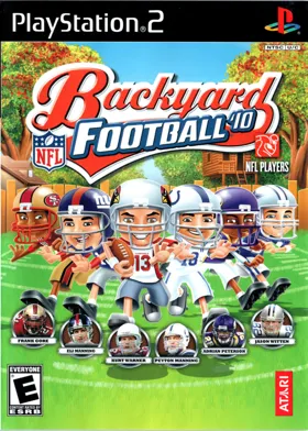 Backyard Football '10 box cover front